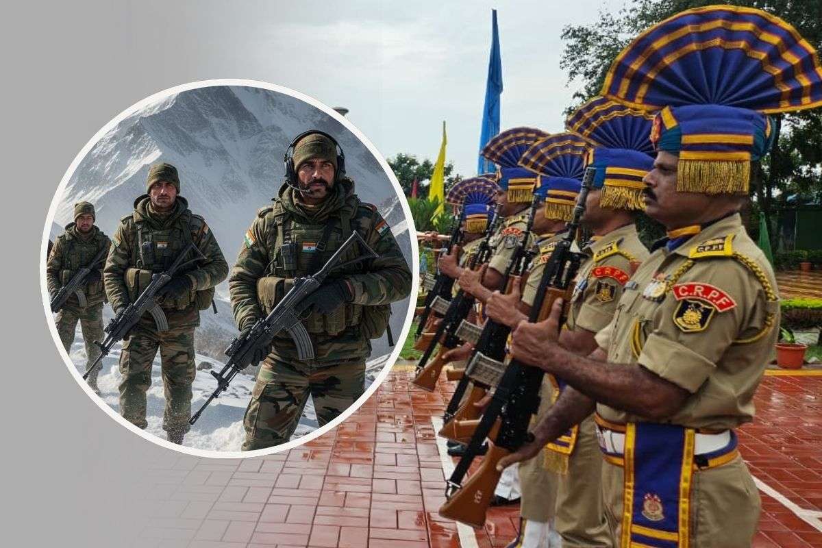 Difference Between Army and CRPF
