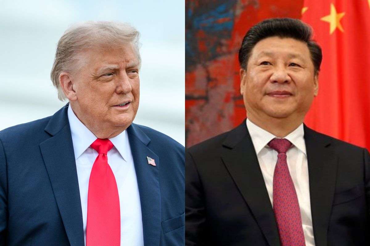Donald Trump announces 100% tariffs on China.