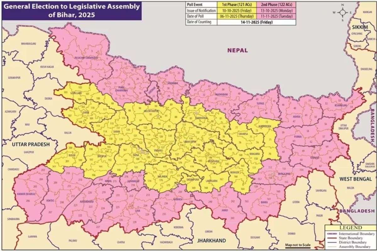 Eci Bihar Map