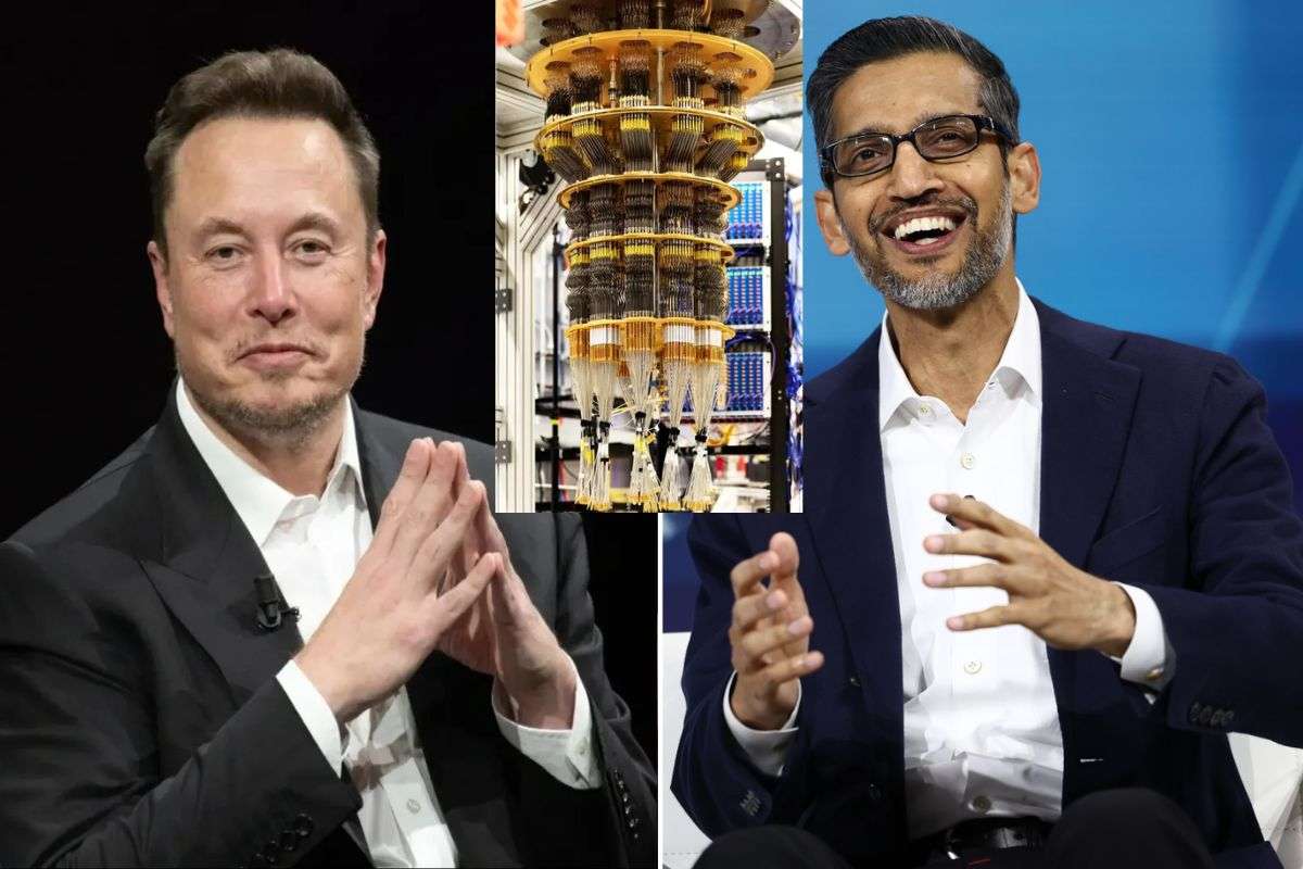 Elon Musk Google Willow Chip Sundar Pichai