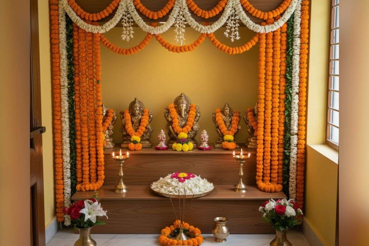 Puja Room Decoration Ideas At Home