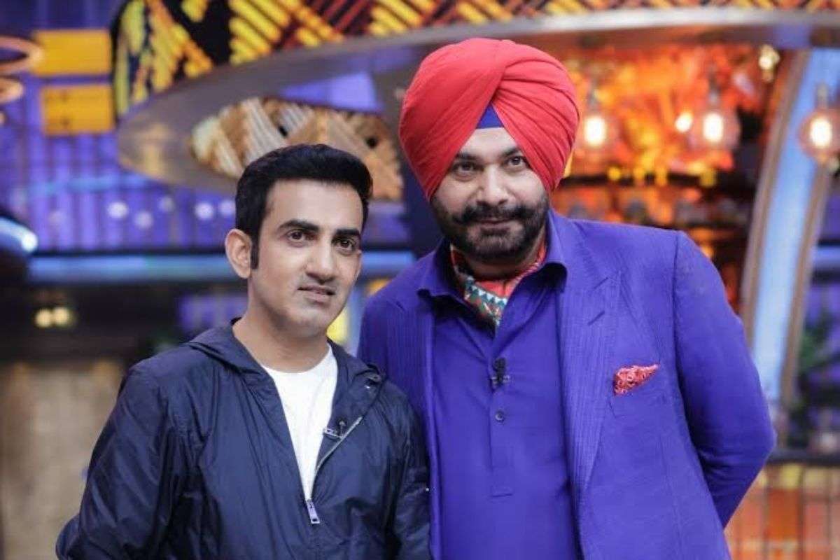 Gautam Gambhir and Navjot Singh Sidhu