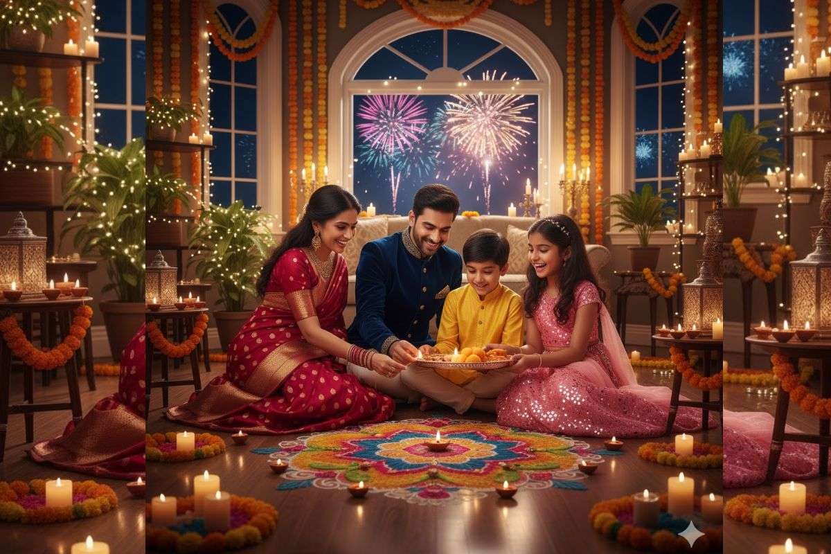 Gemini AI Diwali Image 1