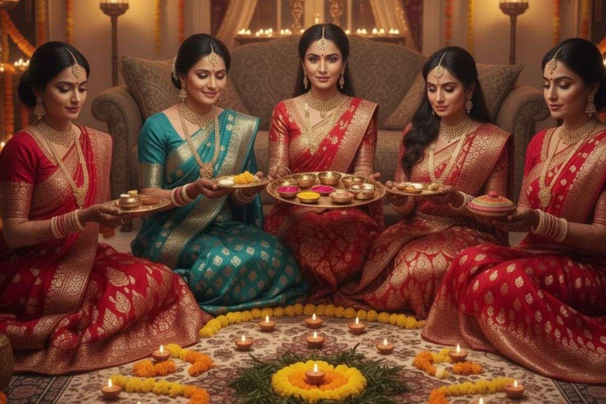 Gemini Image Karwa Chauth