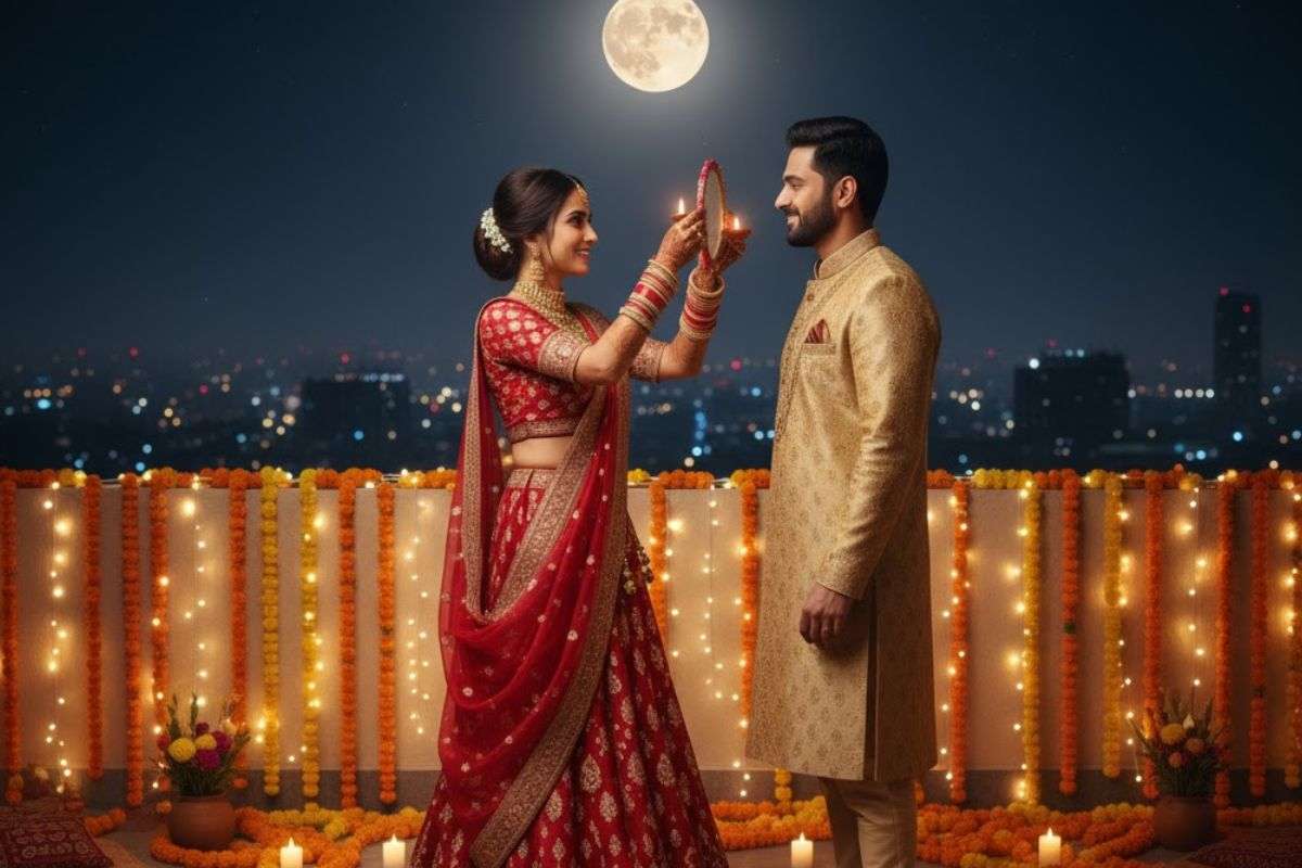 Gemini Image Karwa Chauth