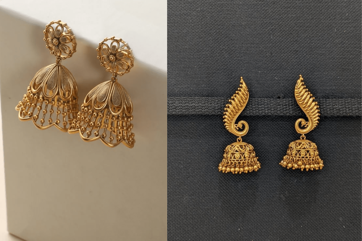 Gold Earrings Design For Dhanteras: धनतेरस पर खरीदें गोल्ड के सबसे खूबूसरत इयररिंग डिजाइन, देखें बेस्ट कलेक्शन 1 Gold Earrings Designs
