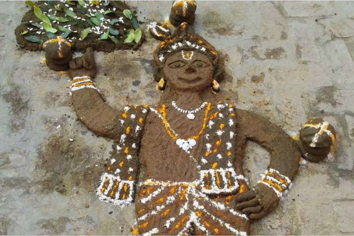 Govardhan Puja Design 2025