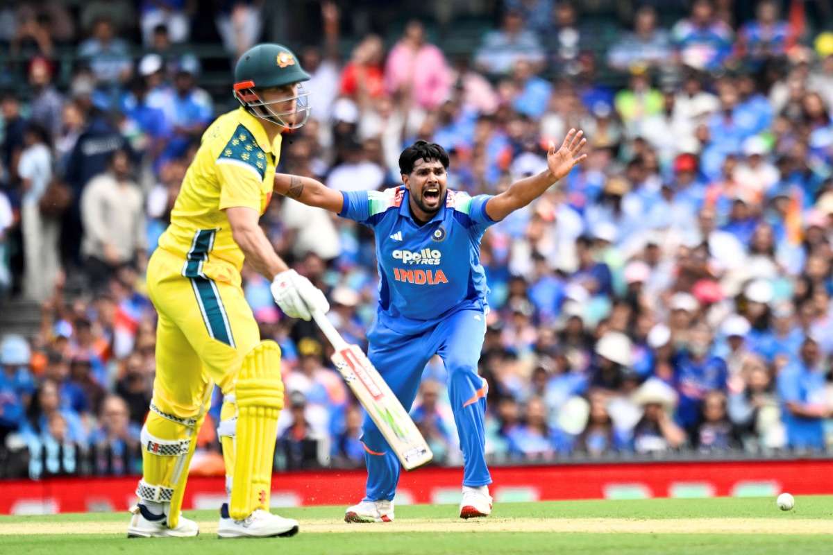 Harshit Rana Against Australia In Sydney ODI Match