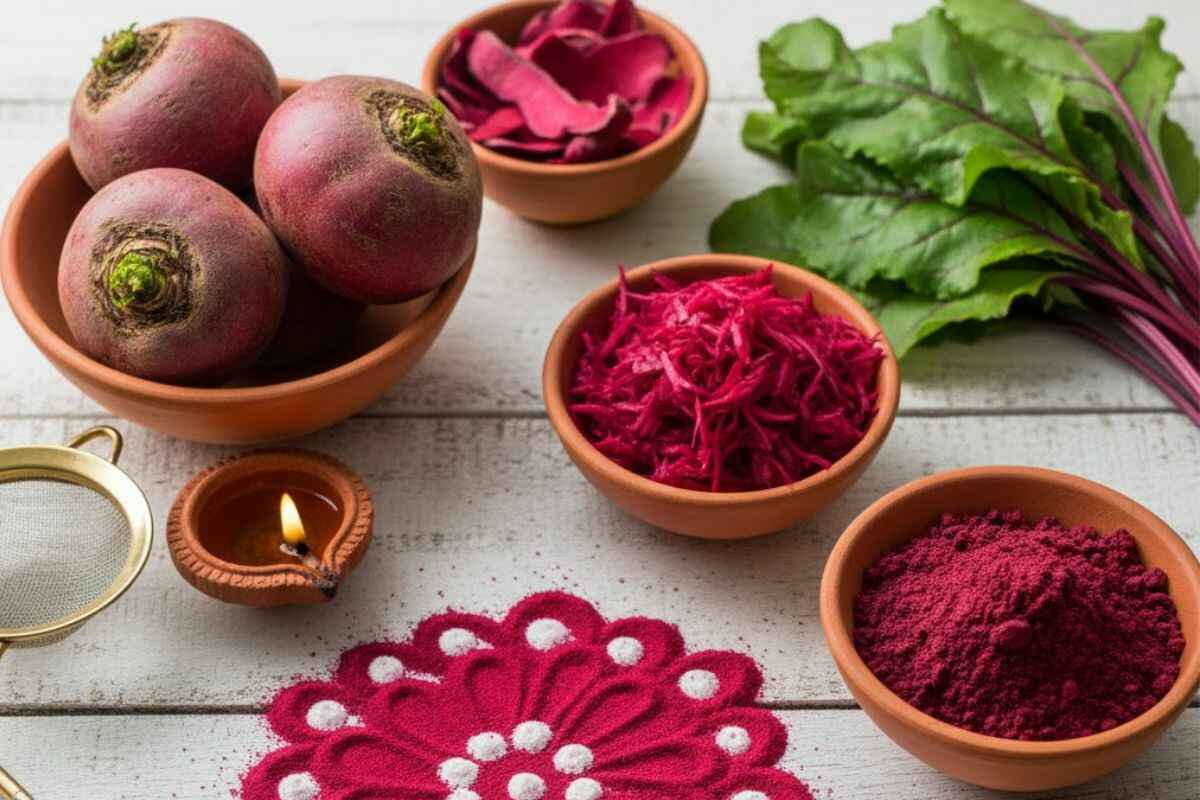 Homemade Rangoli Colours For Diwali: बिना मार्केट जाए, घर पर ही तैयार करें दिवाली के लिए होममेड रंगोली कलर 1 Red Colour For Rangoli