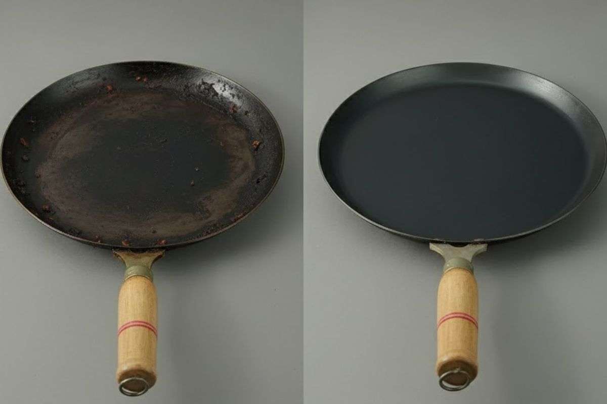 How To Clean Iron Tawa