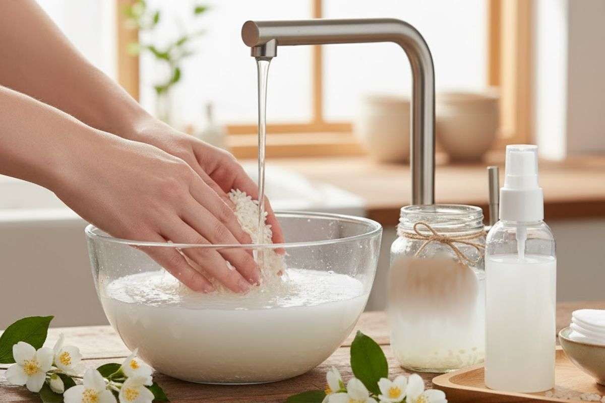How To Make Rice Water For Face: फेस्टिवल के मौके पर महंगे फेशियल को भूल जाएं, घर पर ऐसे बनाएं शाइनिंग स्किन के लिए राइस वाटर 1 Process Of Making Rice Water For Face