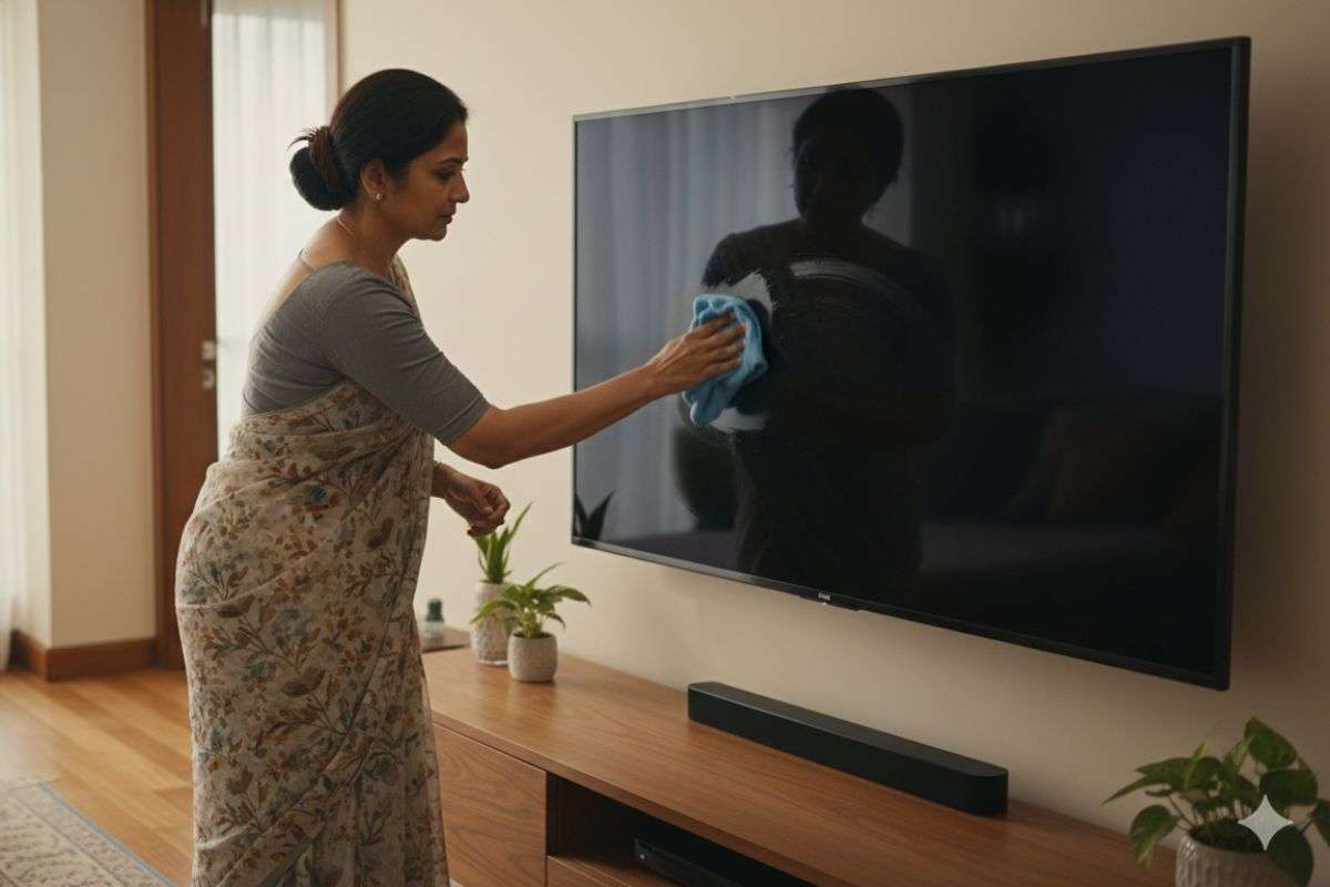 How to clean Smart TV Screen