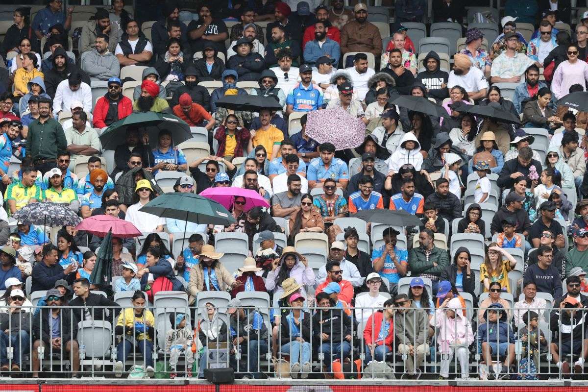 IND vs AUS: Rain stops play in Perth