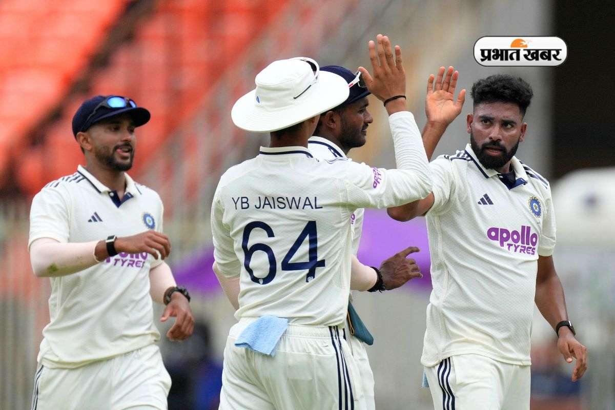 IND vs WI Test Match Siraj