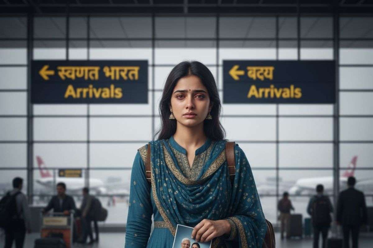India London Woman Returns Shares Emotional Journey /Ai Generated Image