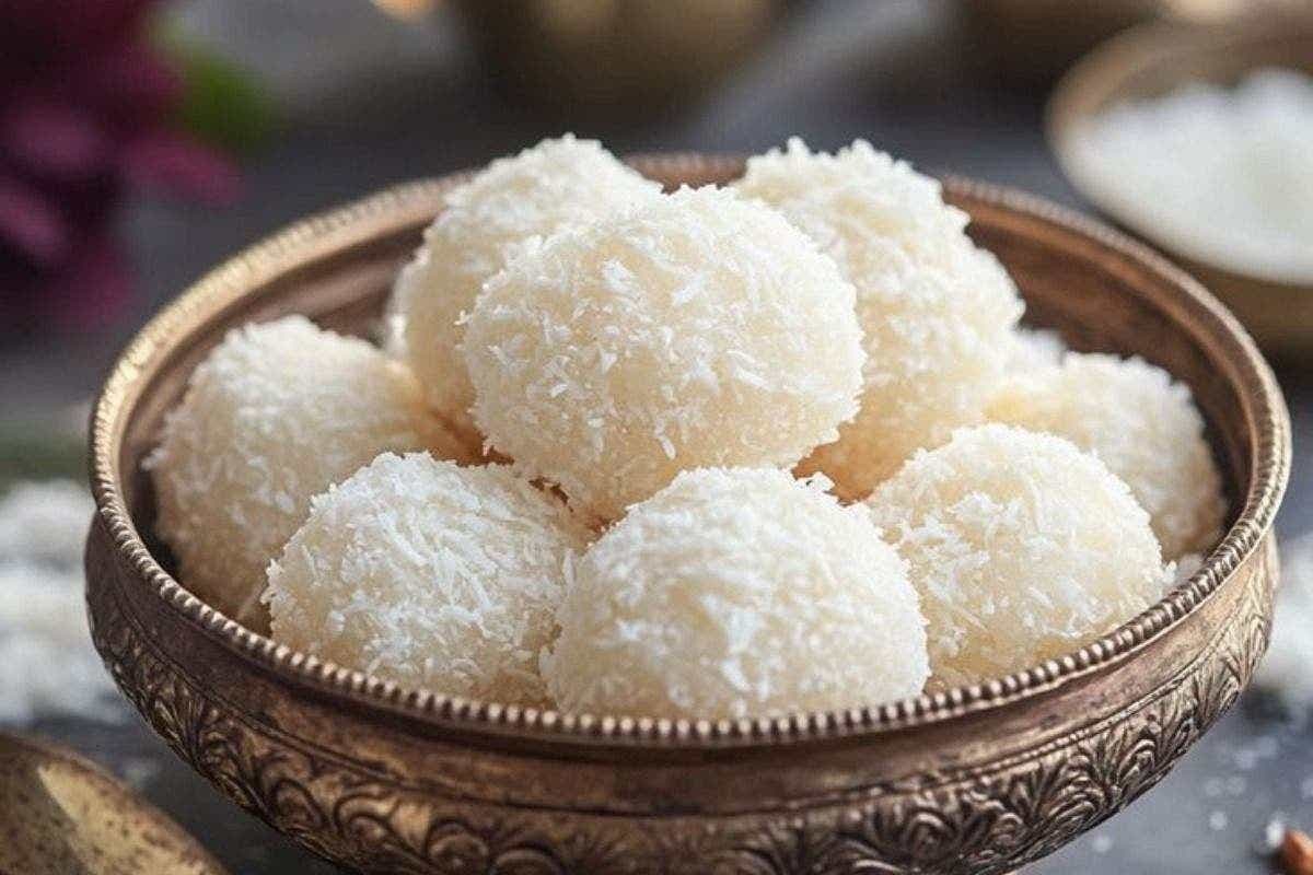 Instant Coconut Ladoo Recipe