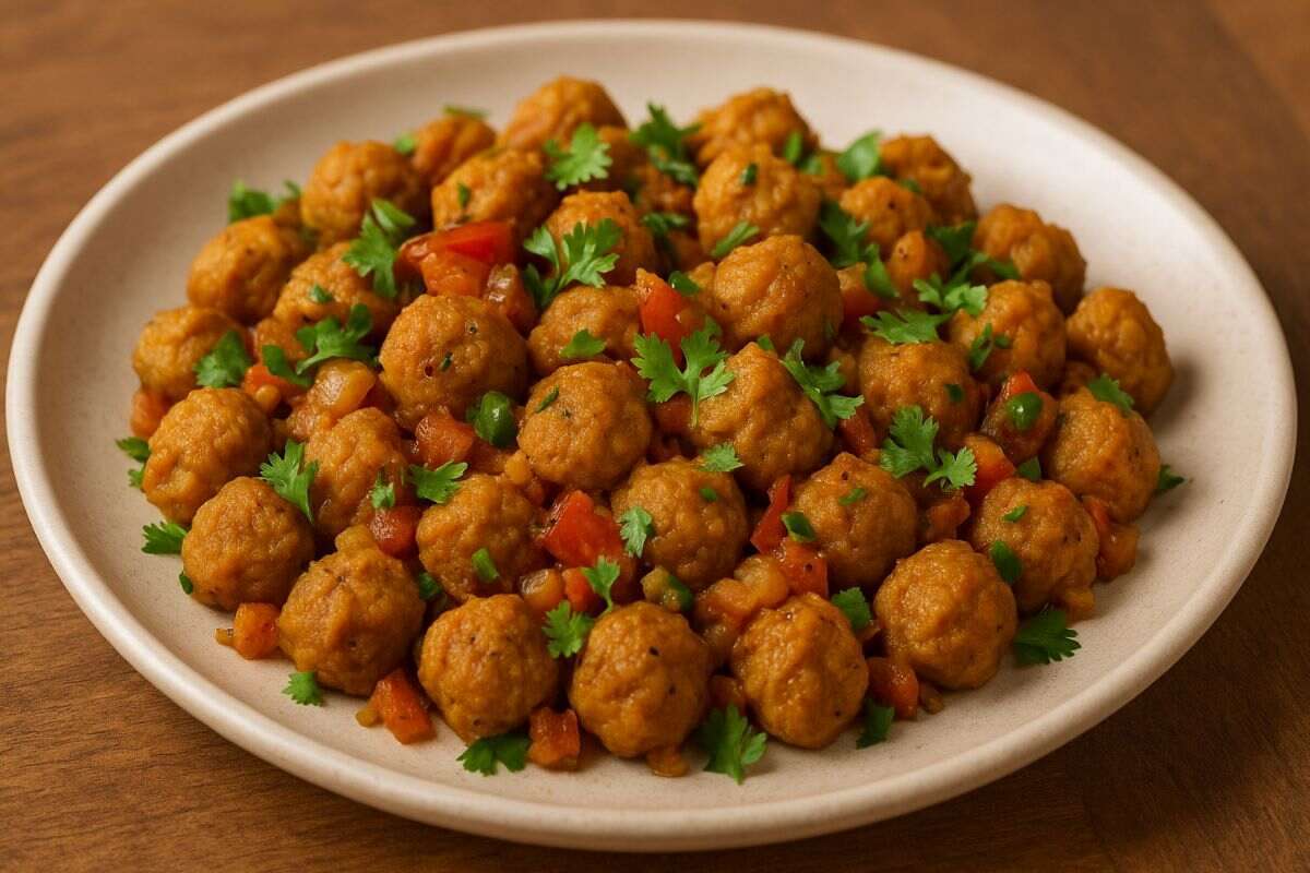 Instant Soya Chunks Fry