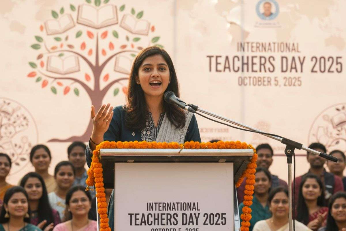 International Teachers Day 2025 Speech