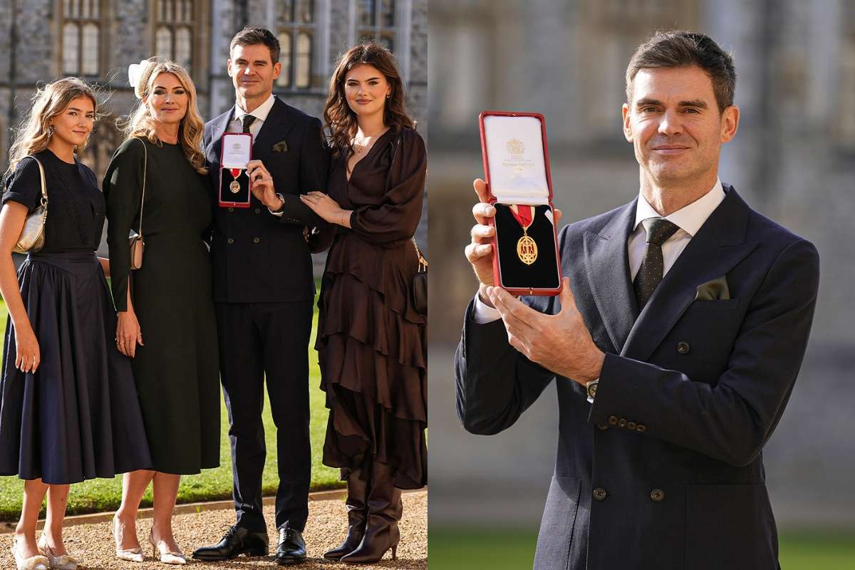 इंग्लैंड के महान गेंदबाज एंडरसन को क्रिकेट के लिए मिला नाइटहुड सम्मान, जेम्स को मिली सर की उपाधि 1 James Anderson With Knighthood Title