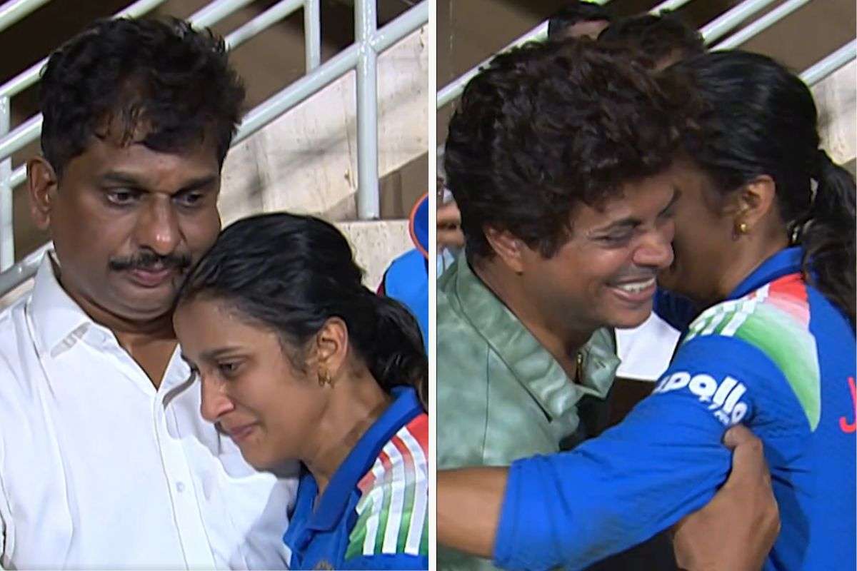 Jemimah Rodrigues with her family members