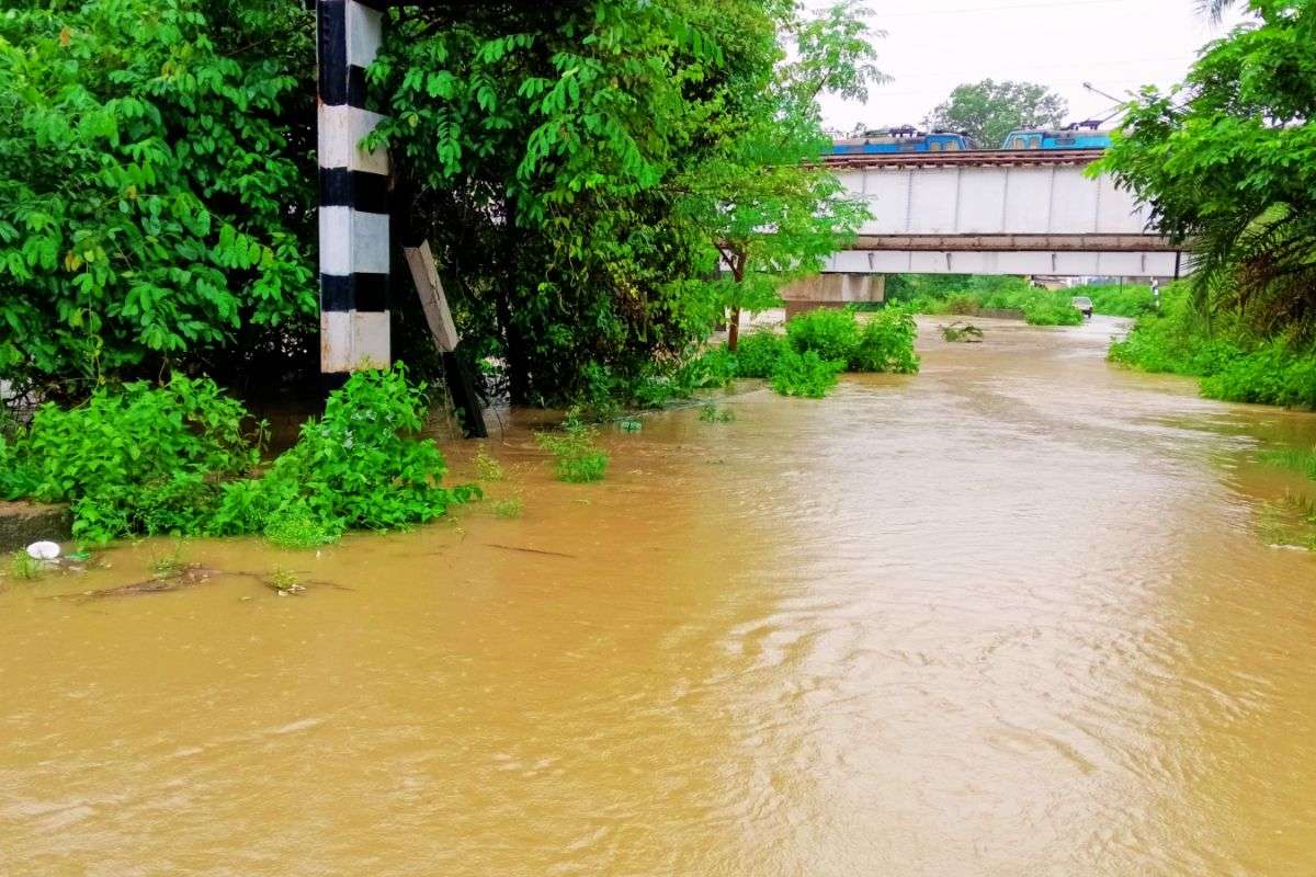 Jharkhand Weather Update Heavy Rain Dumka Woman Washed Away