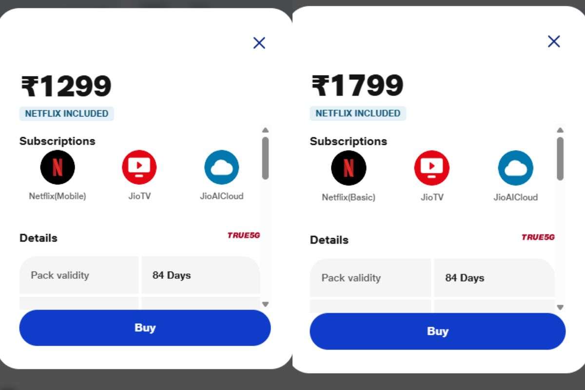 Free में चाहिए Ott के मजे? तो Jio के ये प्लान्स हैं जबरदस्त 4 Jio Netflix Plan