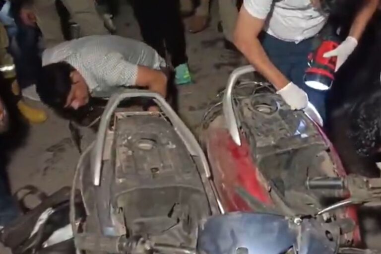 Kanpur Blast Video: कानपुर में सड़क किनारे खड़े स्कूटर में धमाका, 6 लोग घायल