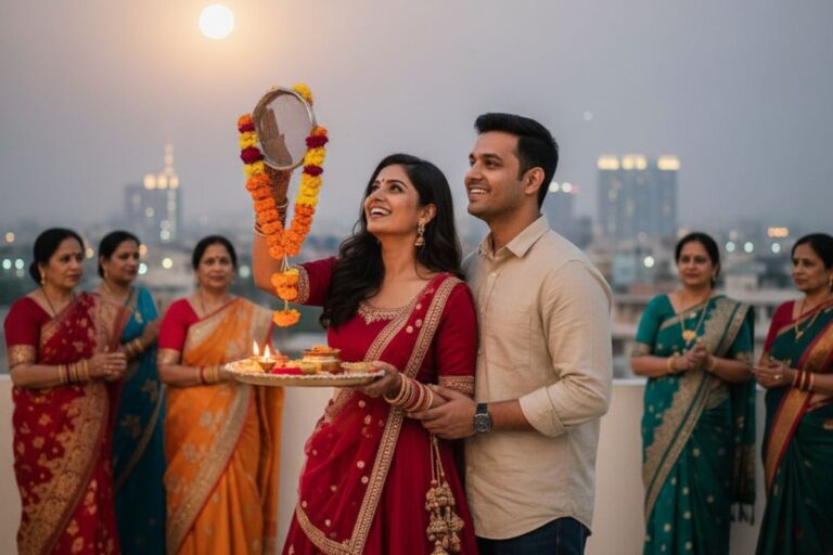 Karwa Chauth 2025: करवा चौथ पर इन 5 रंगों के कपड़े पहनना हो सकता है अशुभ, जानें वजह