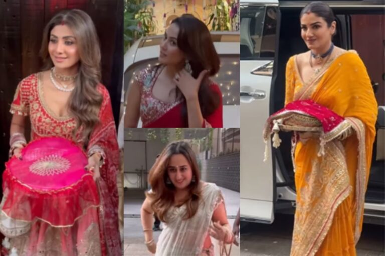 Karwa Chauth 2025: रवीना टंडन से लेकर शिल्पा शेट्टी तक, स्टार दिवाज ने ट्रेडिशनल लुक में बिखेरा ग्लैमर