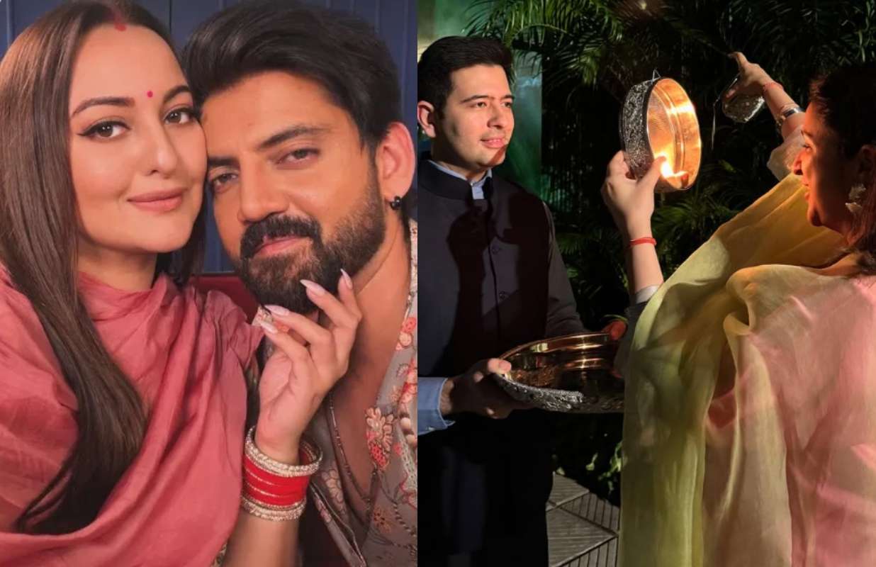 Karwa Chauth 2025 Sonakshi Sinha Parineeti Chopra Celebration Pics