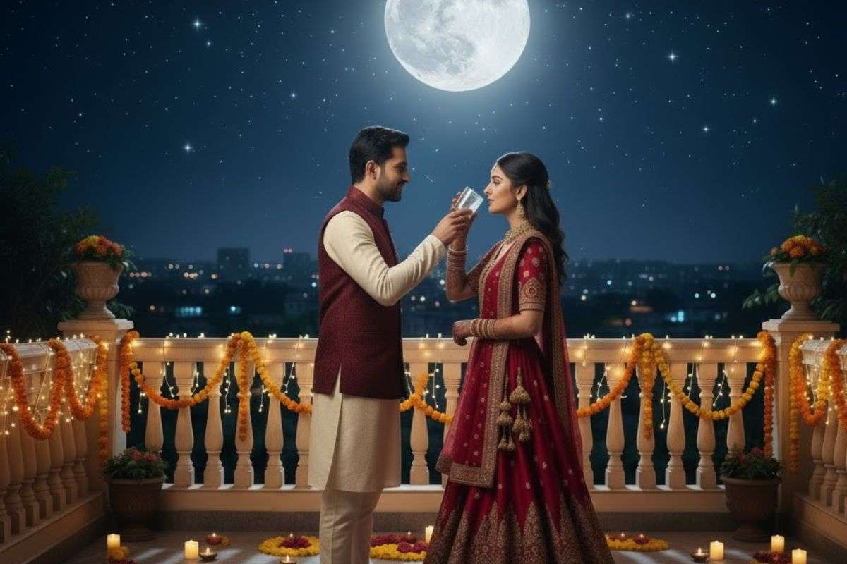Karwa Chauth AI Image