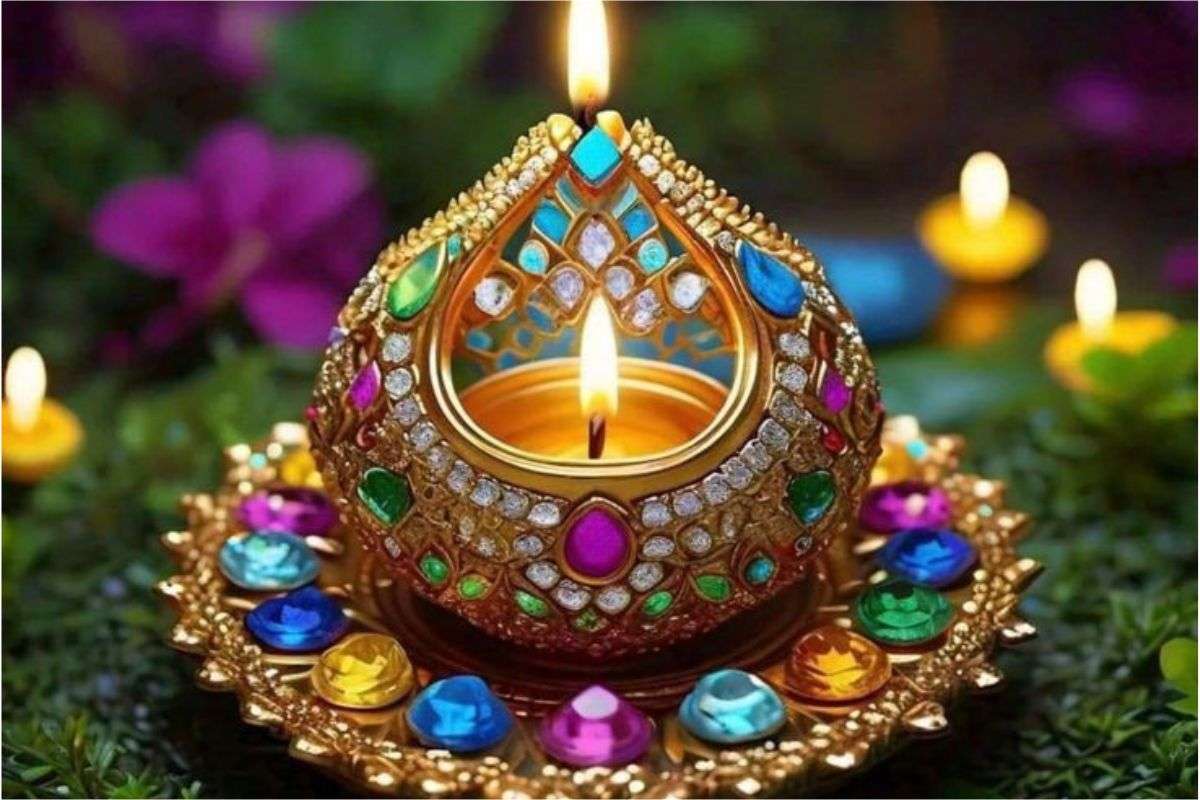 Karwa Chauth Diyas Design