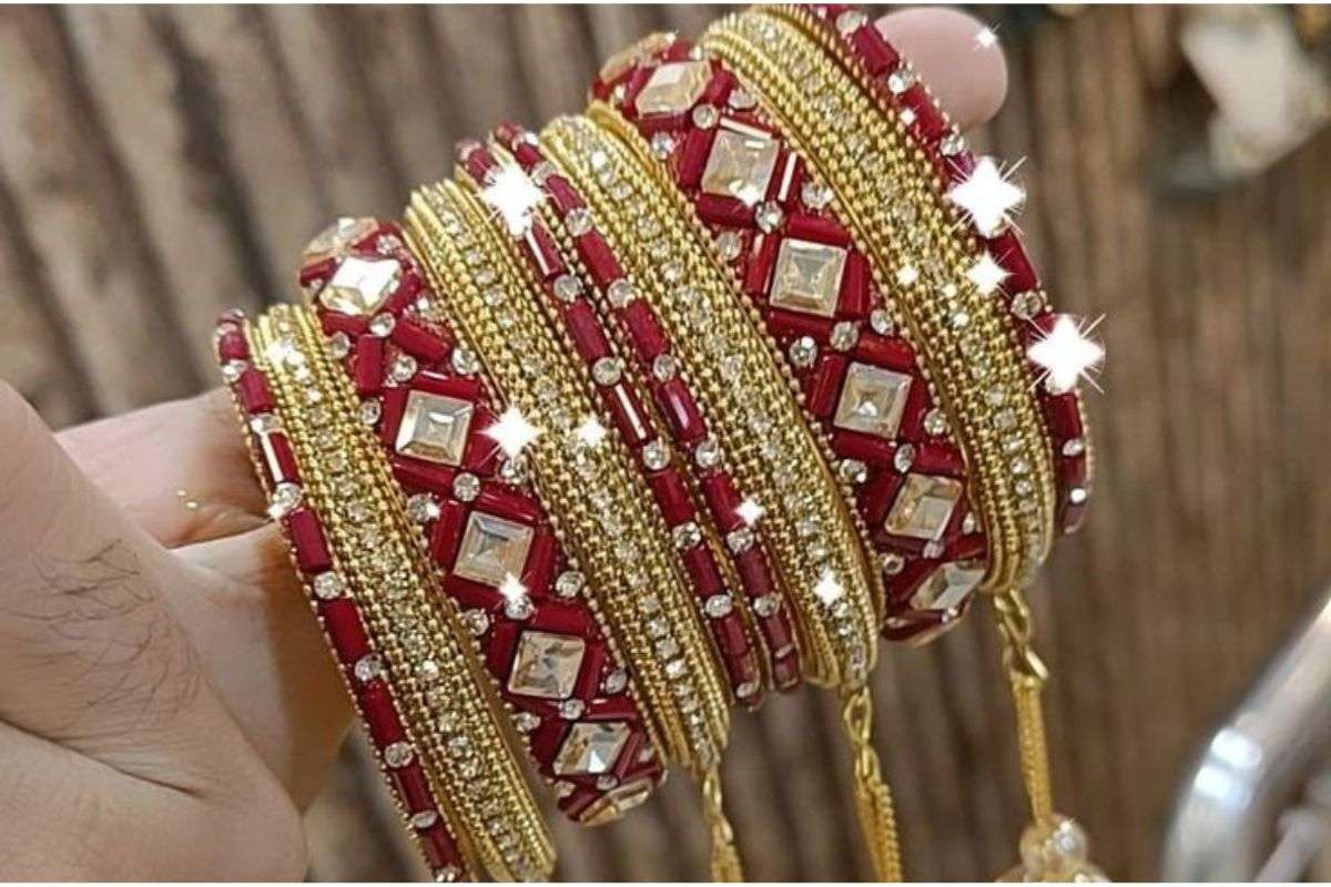 Karwa Chauth Glass Bangles Design 1
