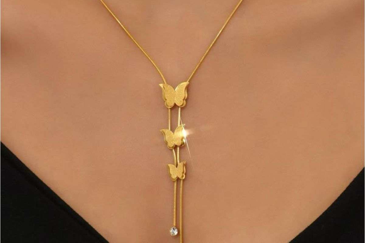 Karwa Chauth Gold Chain Design 5