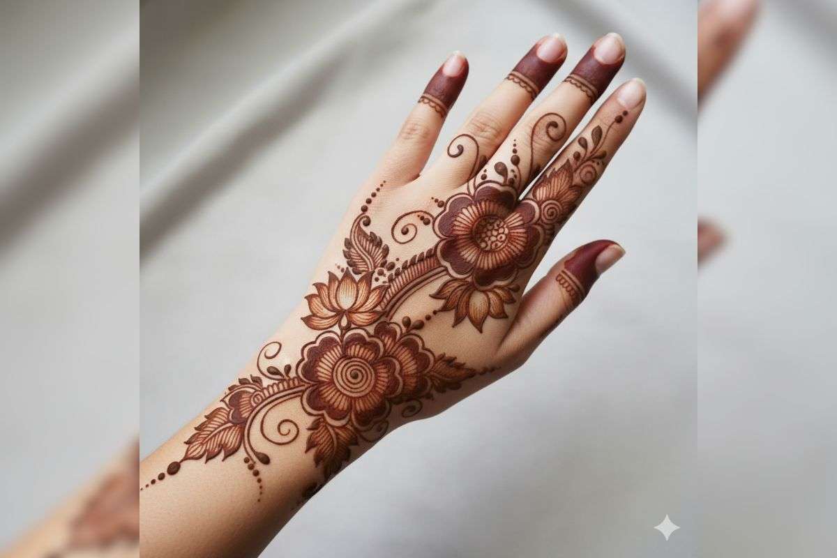 Karwa Chauth Mehndi Design 1 1