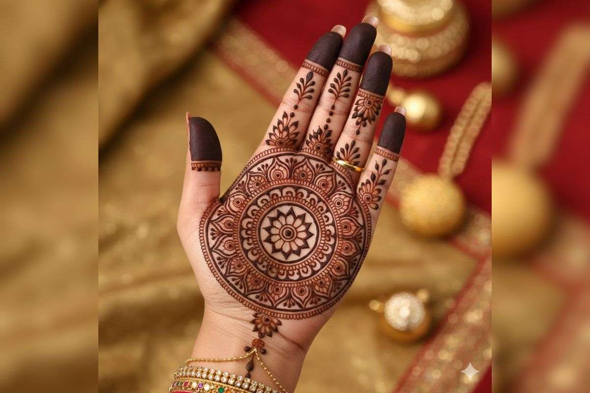 Karwa Chauth Mehndi Design 2