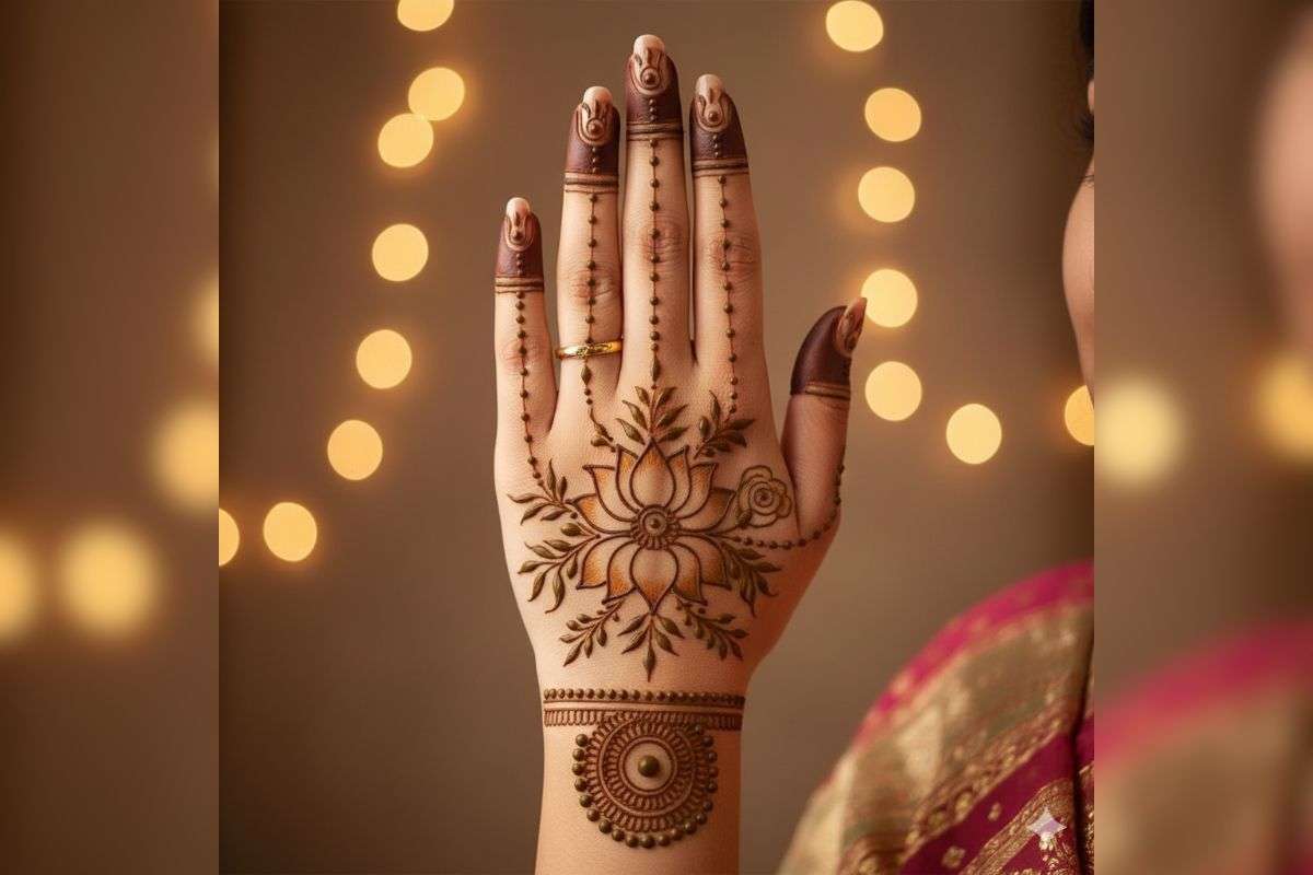 Karwa Chauth Mehndi Design 3