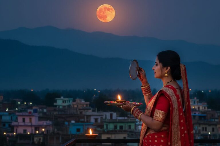 Karwa Chauth Moon Rise Time 2025: कितने बजे होगा चंद्र उदय? जानें करवा चौथ व्रत के जरूरी नियम