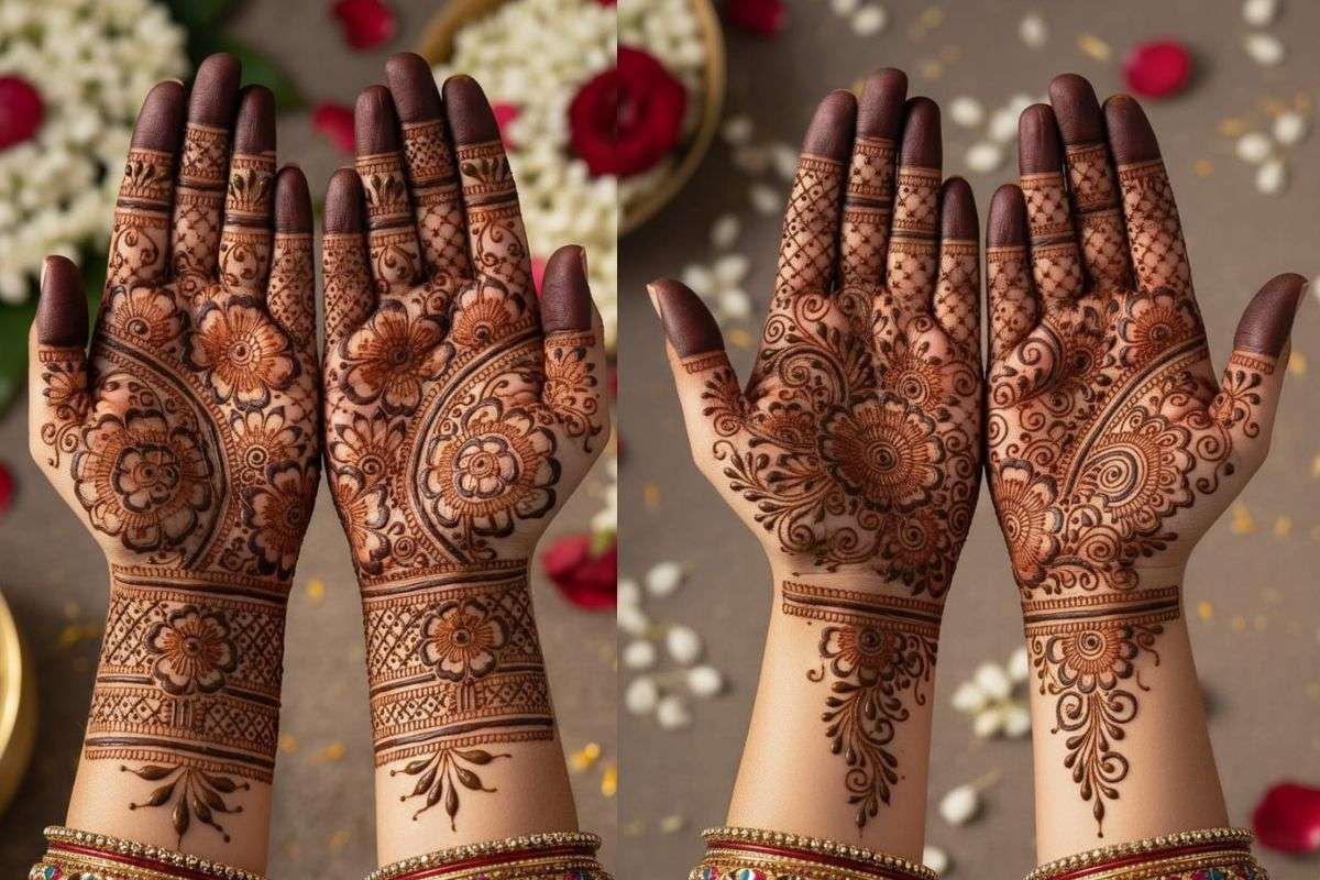 Karwa Chauth Simple Mehndi Design 2025