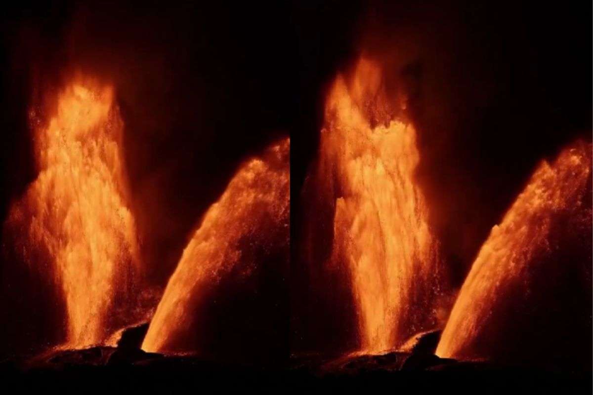 Kilauea Volcano Eruption lava fountains hawaii Watch Video