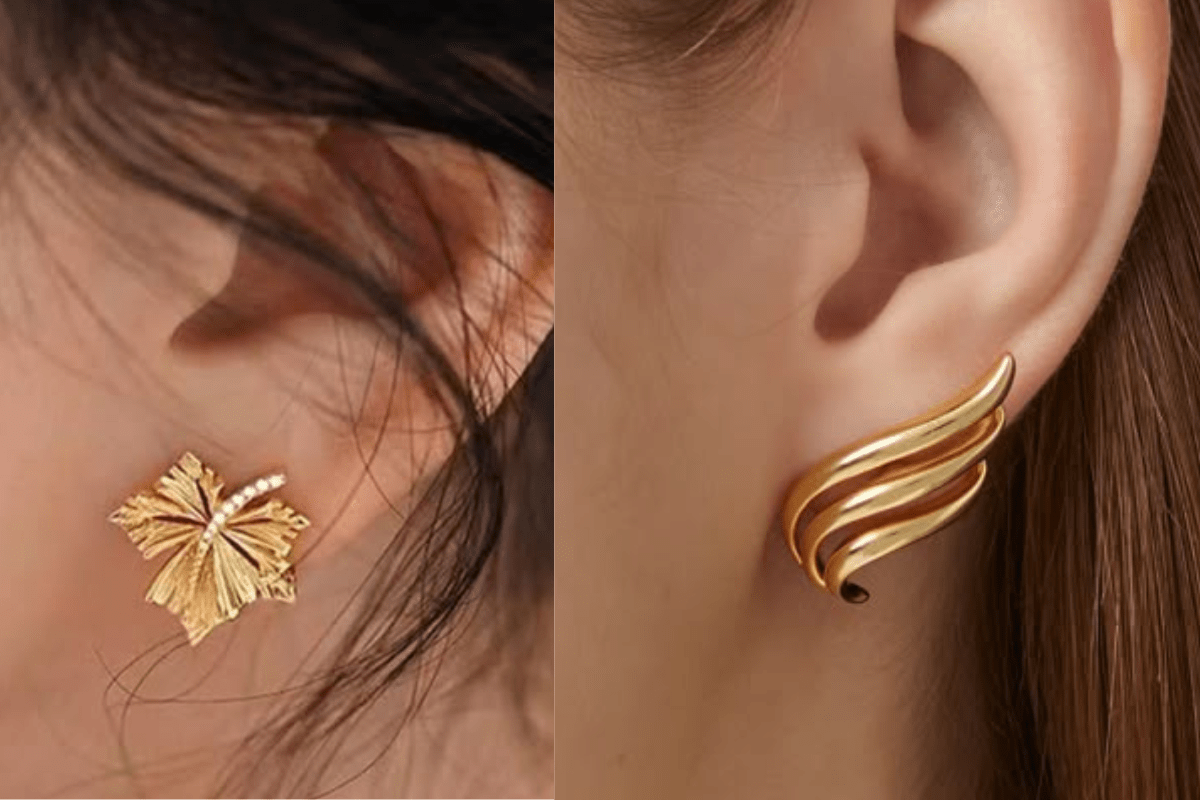 Gold Earrings Design For Dhanteras: धनतेरस पर खरीदें गोल्ड के सबसे खूबूसरत इयररिंग डिजाइन, देखें बेस्ट कलेक्शन 5 Latest Gold Earrings