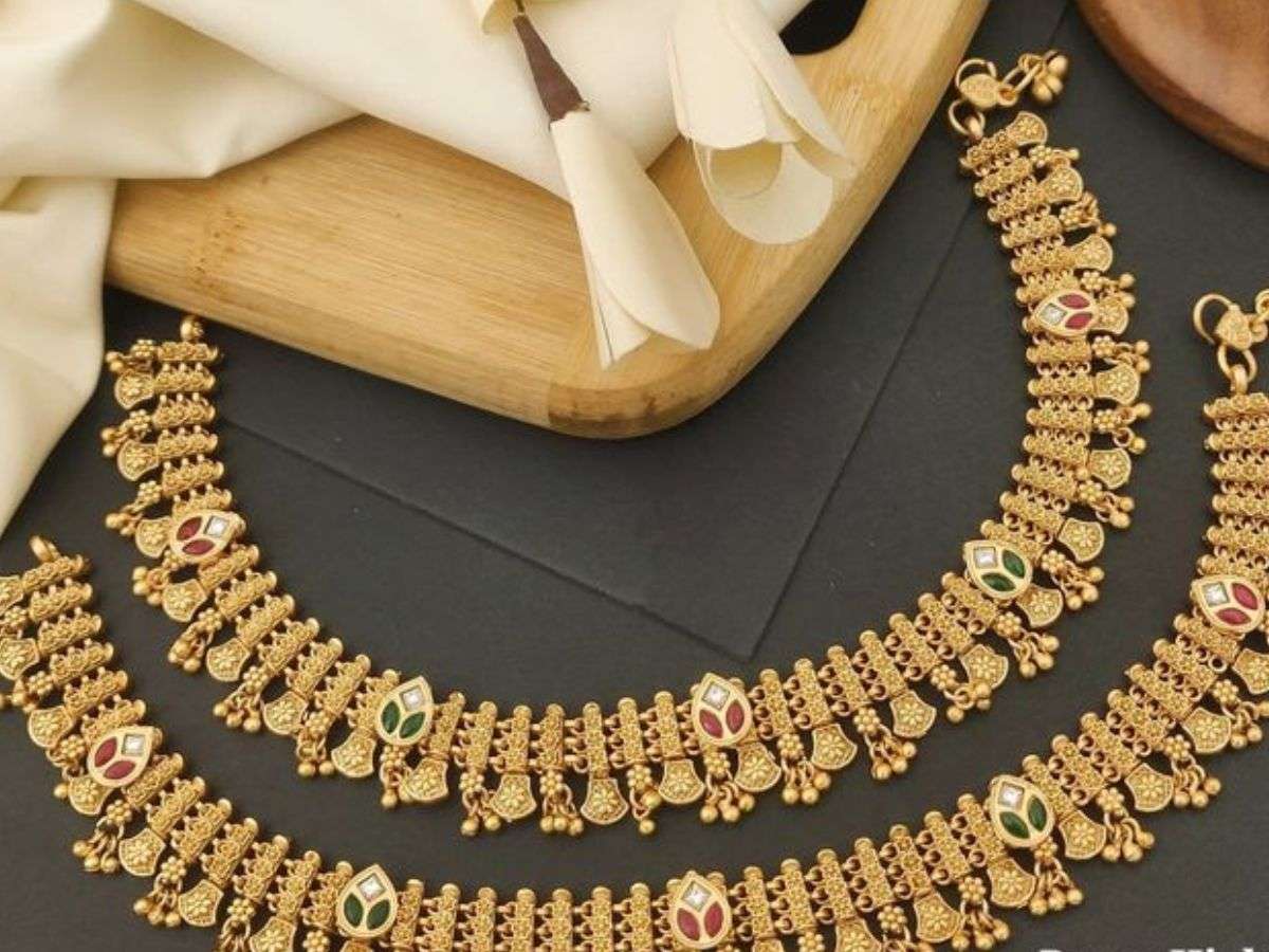 Latest Gold Payal For Diwali 2025 1 1