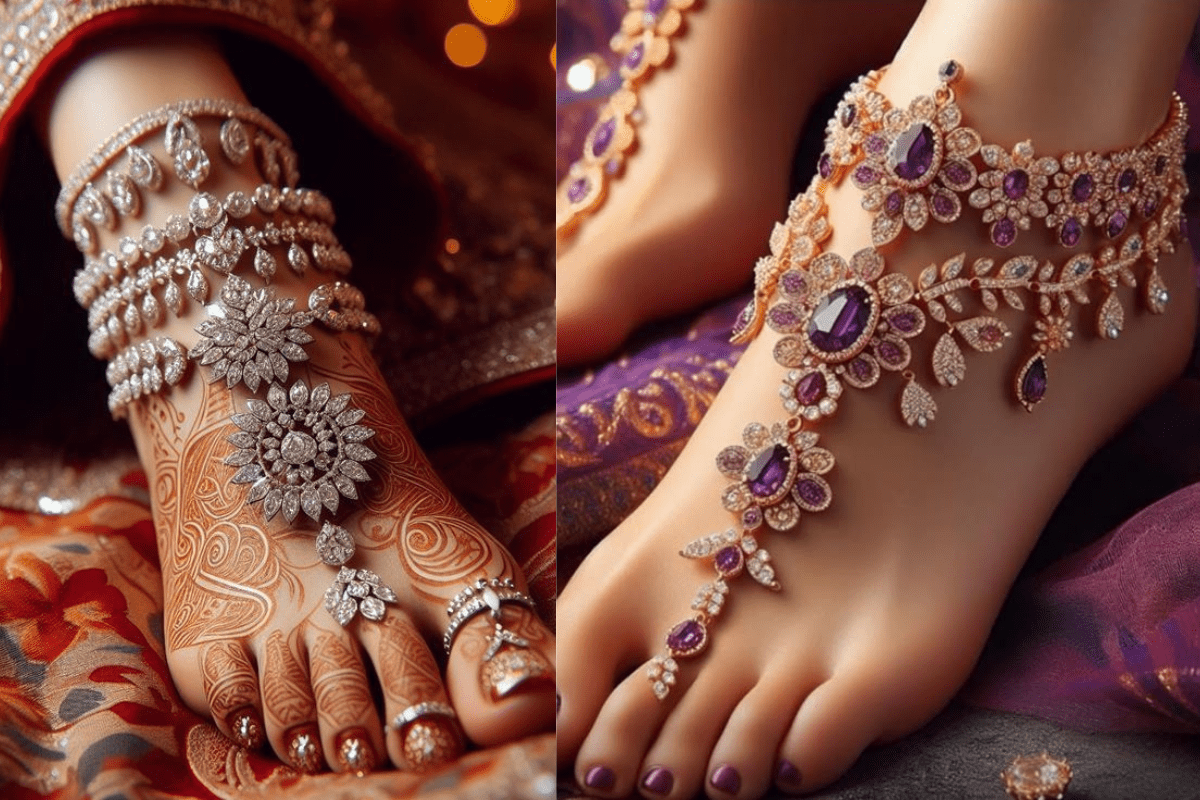 Latest Karwa Chauth Payal Designs