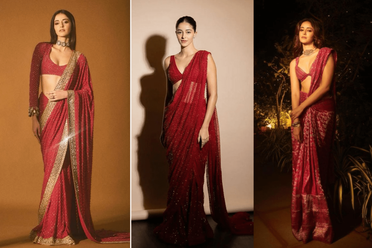 Latest Red Saree Design: करवाचौथ 2025 के लिए चुनें ये लेटेस्ट रेड डिजाइनर साड़ियां, देखें बेस्ट ऑप्शन 1 Latest Party Wear Saree