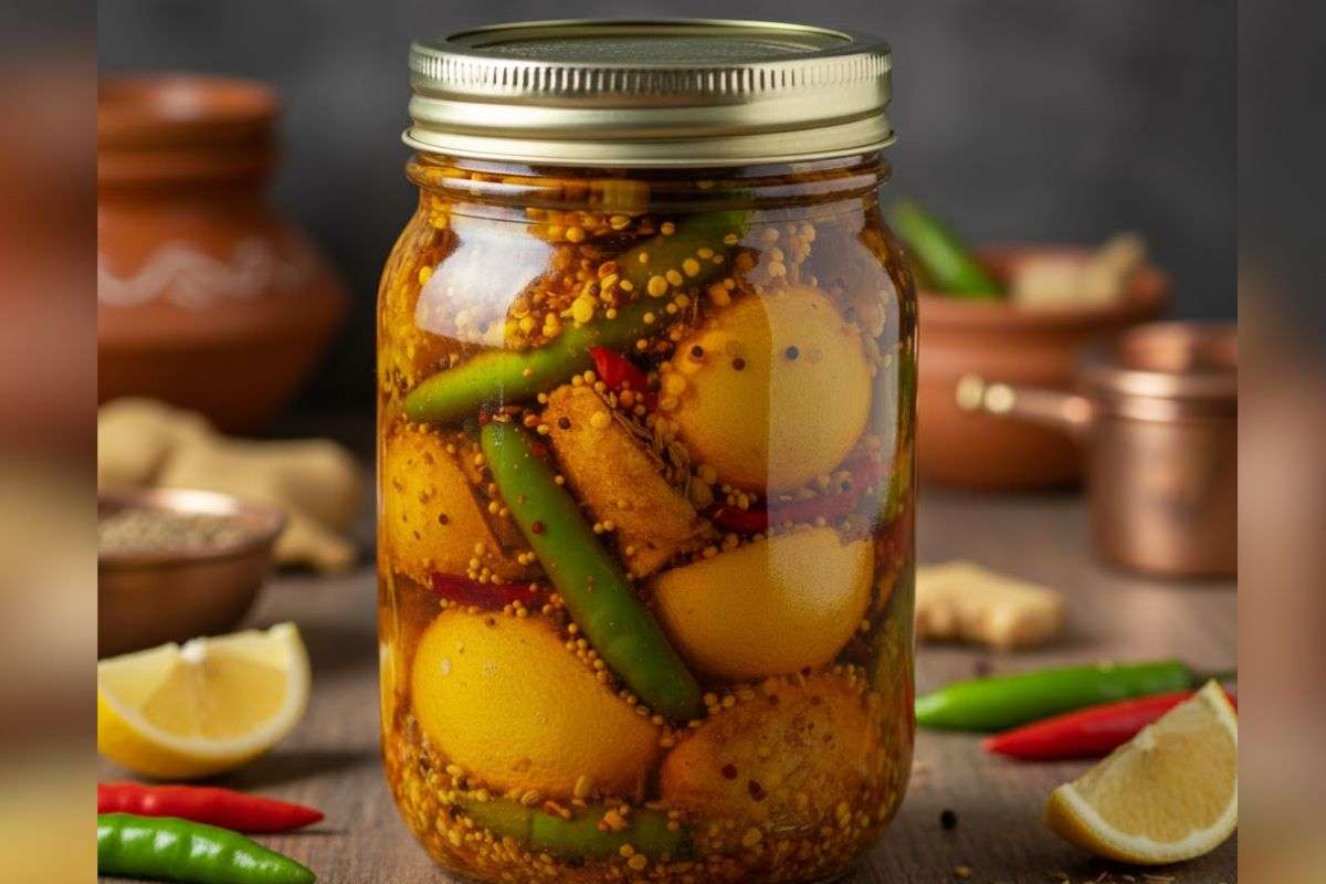 Lemon Chilli Pickle Recipe