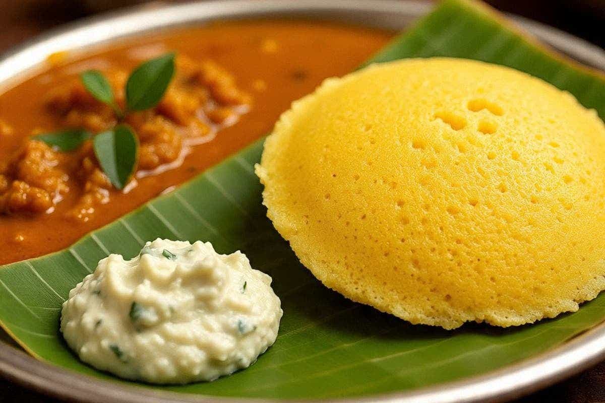 Lemon Idli Recipe