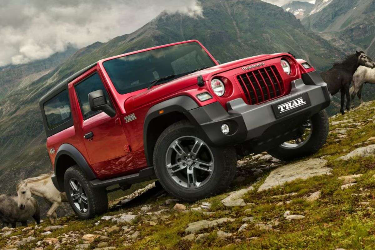 Mahindra Thar facelift Launched