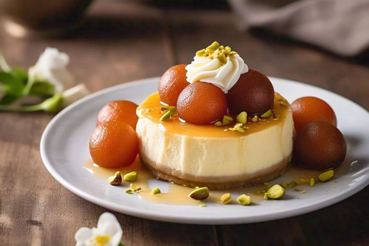 No-Bake Rasgulla Cheesecake Recipe