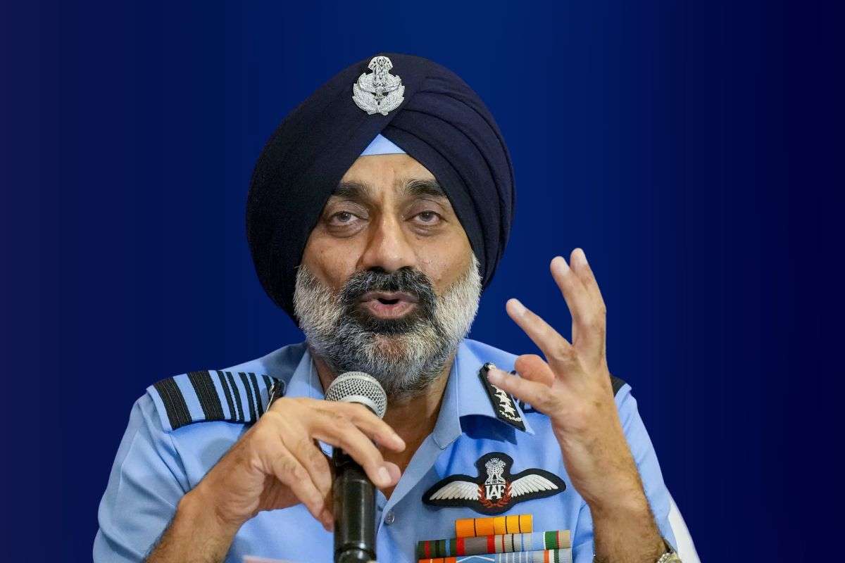 Operation Sindoor IAF Chief AP Singh Reveals 4 5 fighter jets downed