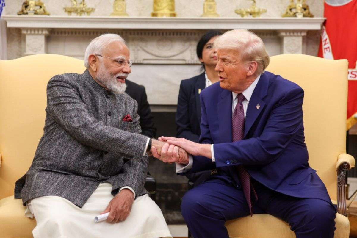 PM Modi and US president Trump